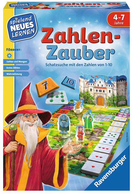 Zahlen-Zauber: Varázslatos kincskeresés