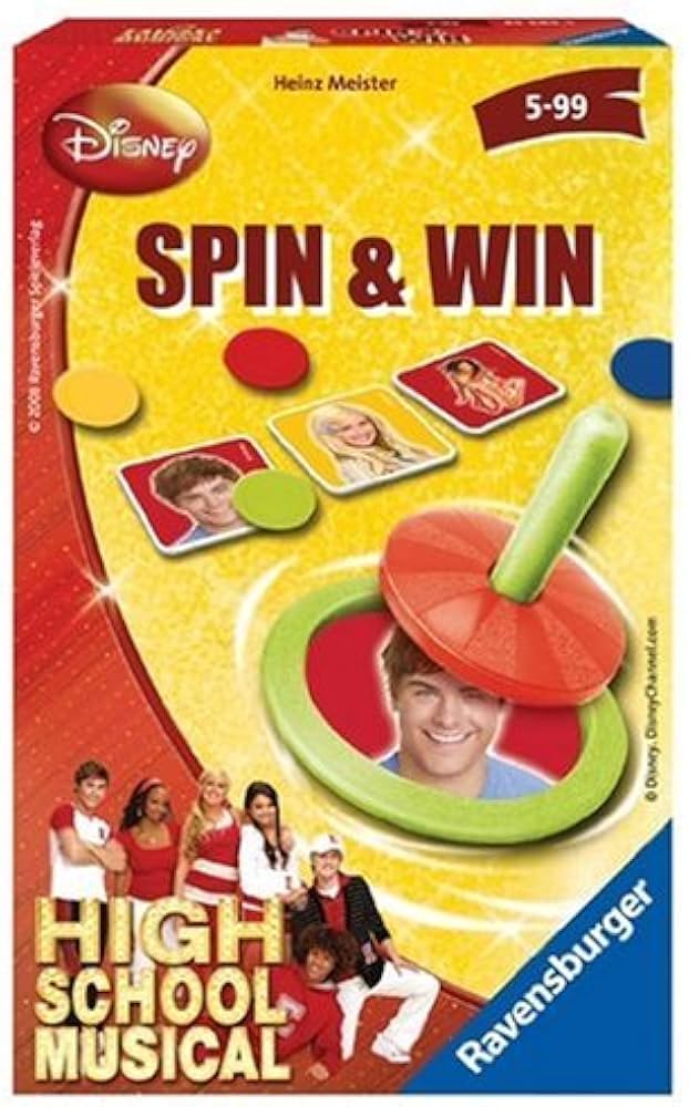 Spin and Win - High School Musical
